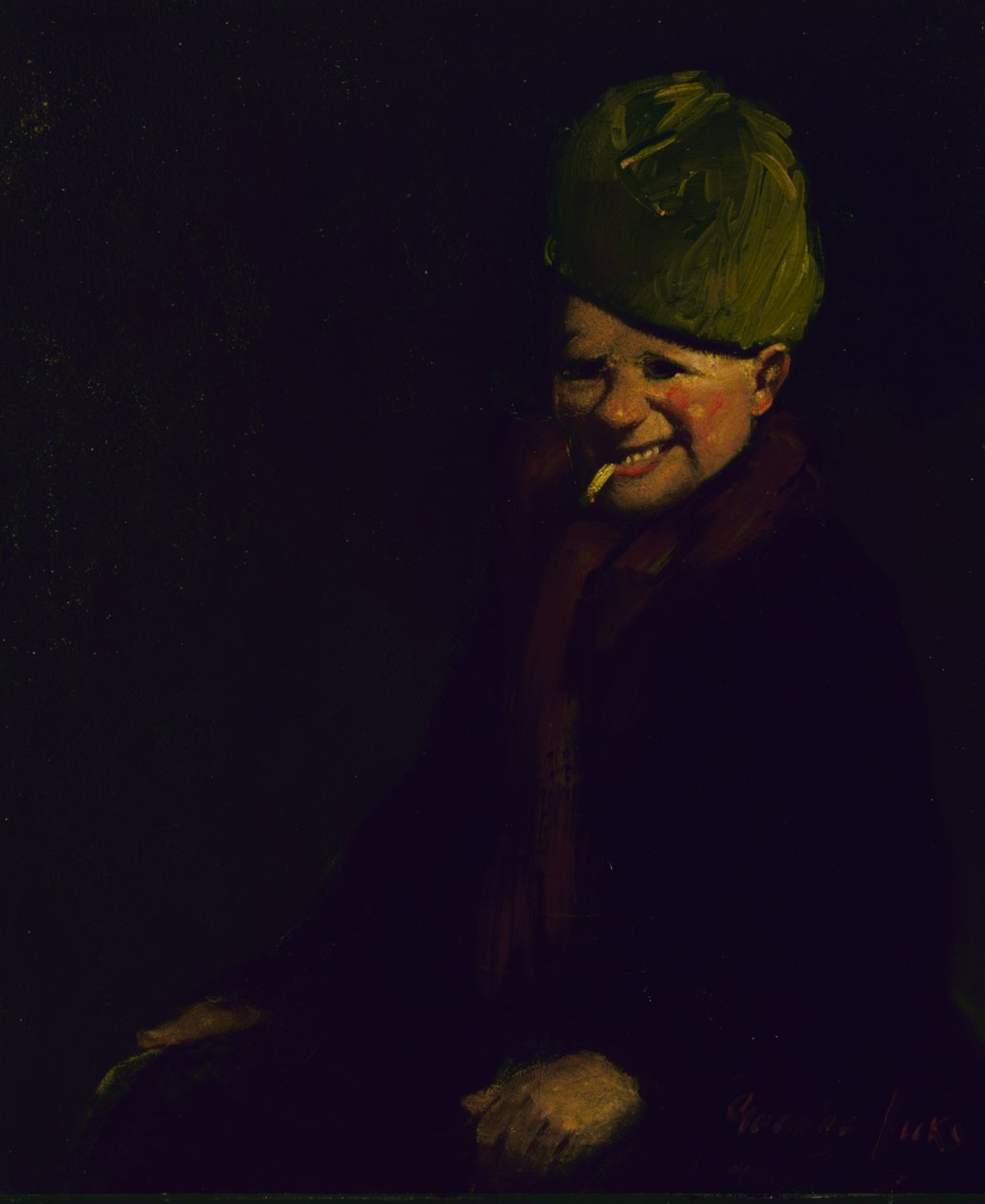 Nytårsskydespil, 1917. af George Benjamin Luks