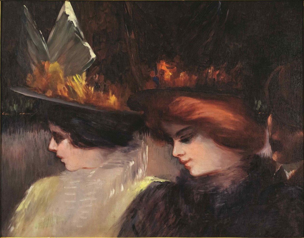 Gadebillede, ca. 1900. af George Benjamin Luks