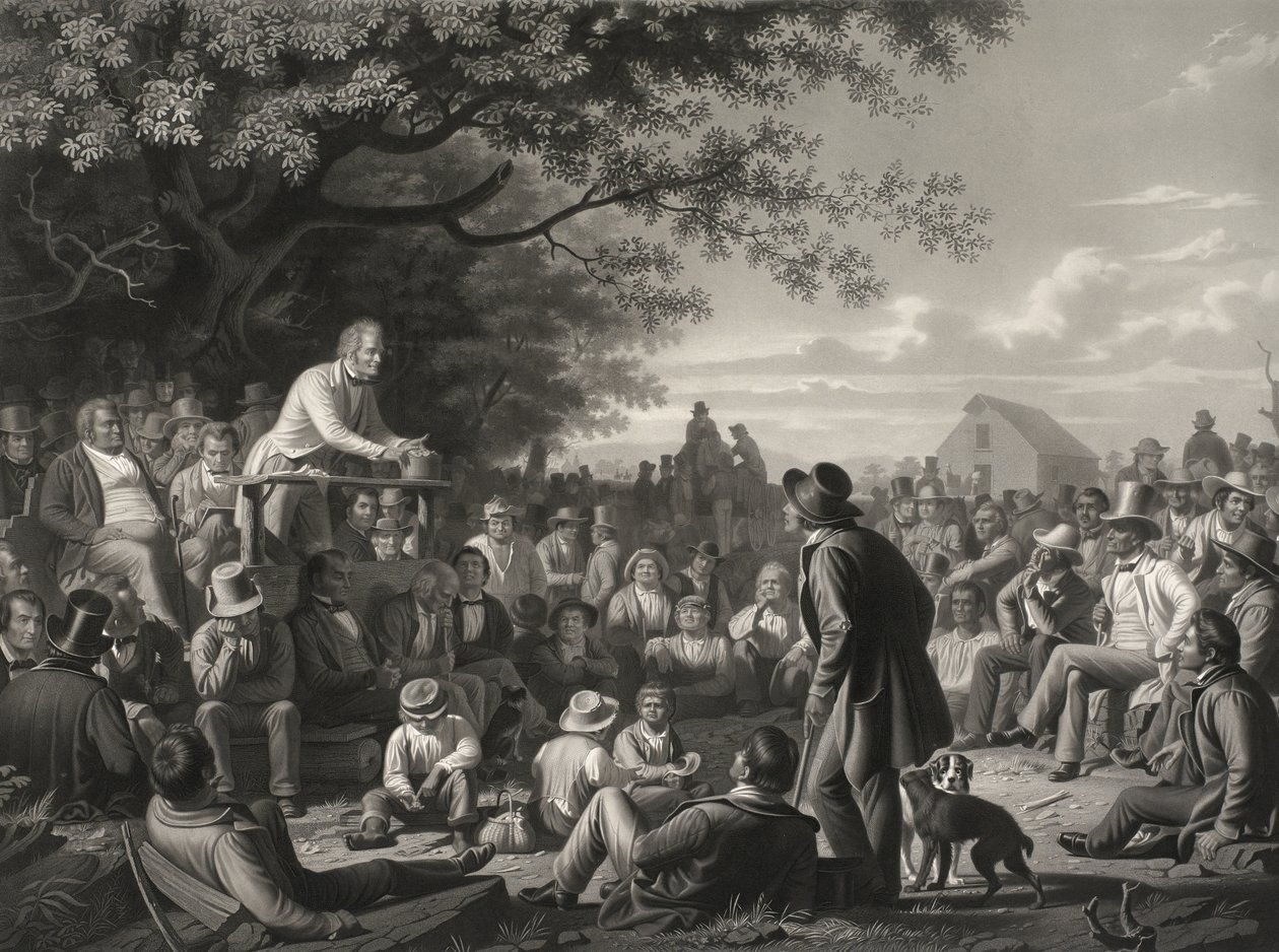 Stump Taler af George Caleb Bingham