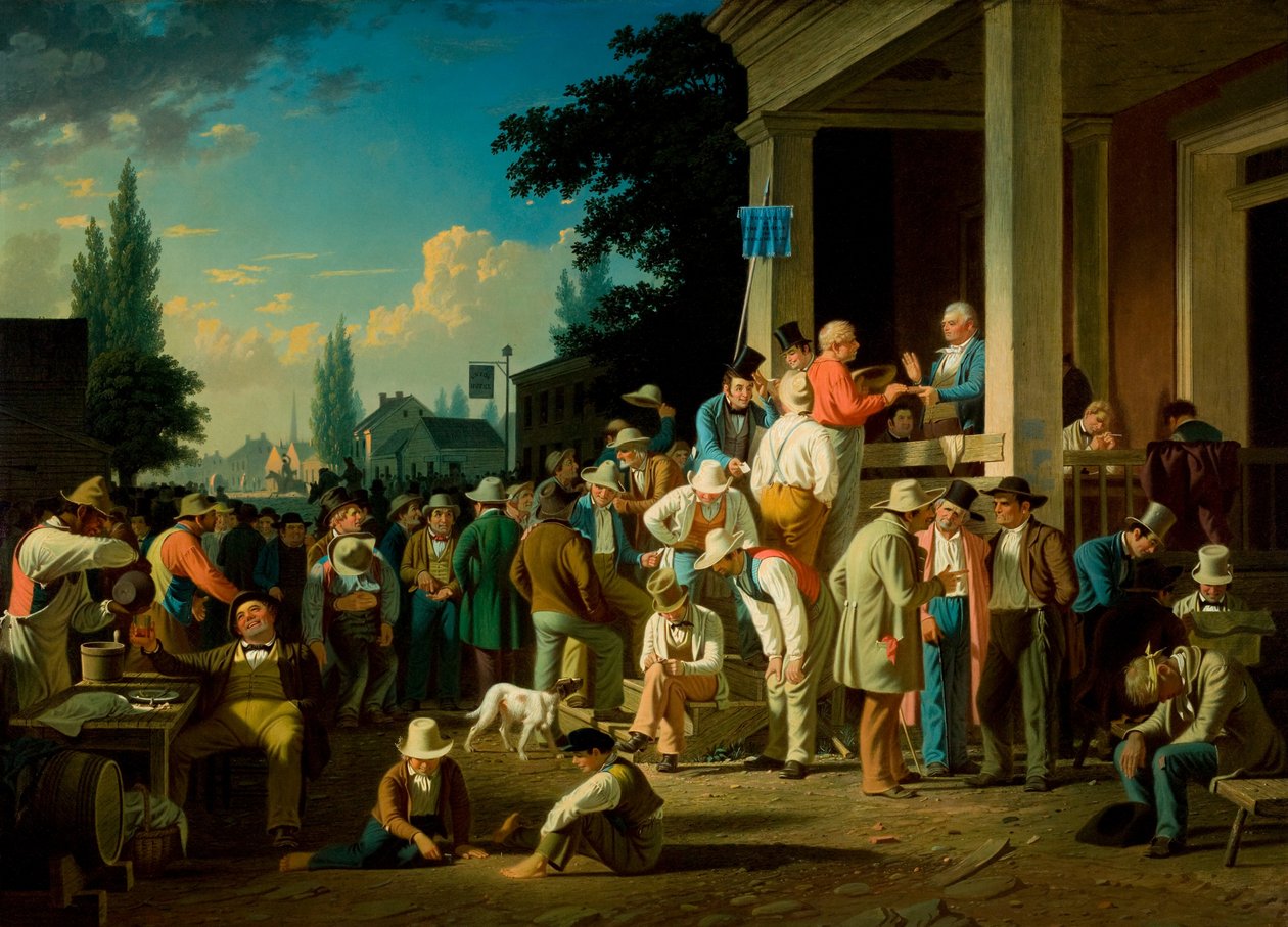 Valget i amtet af George Caleb Bingham