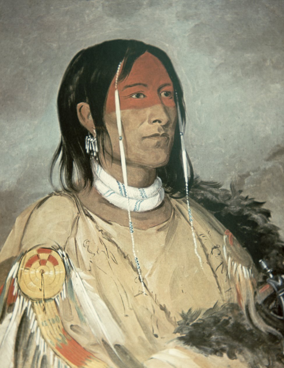 Brækket arm af George Catlin