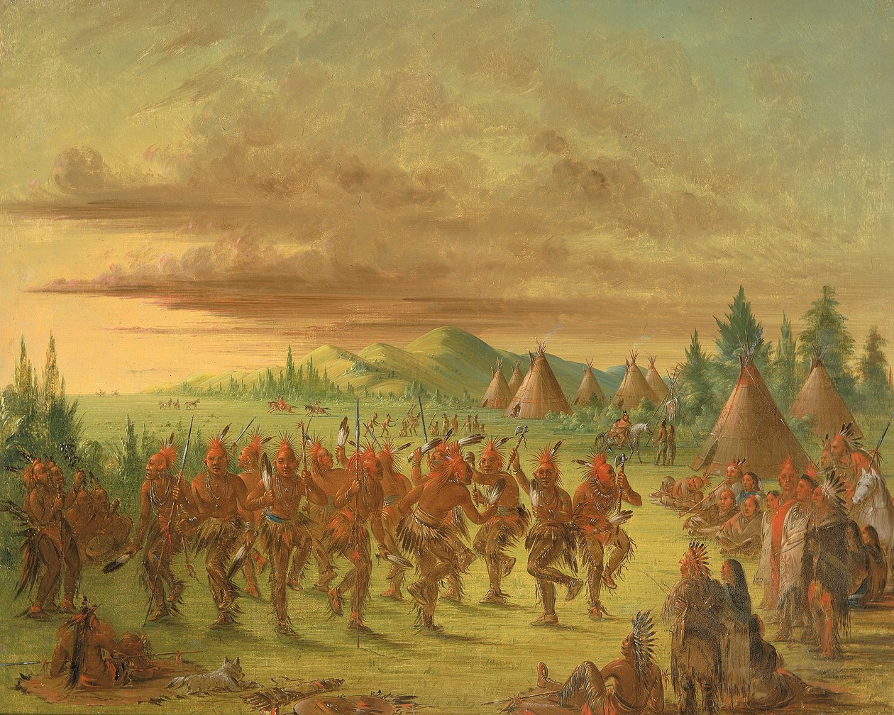 Ørnens dans af George Catlin
