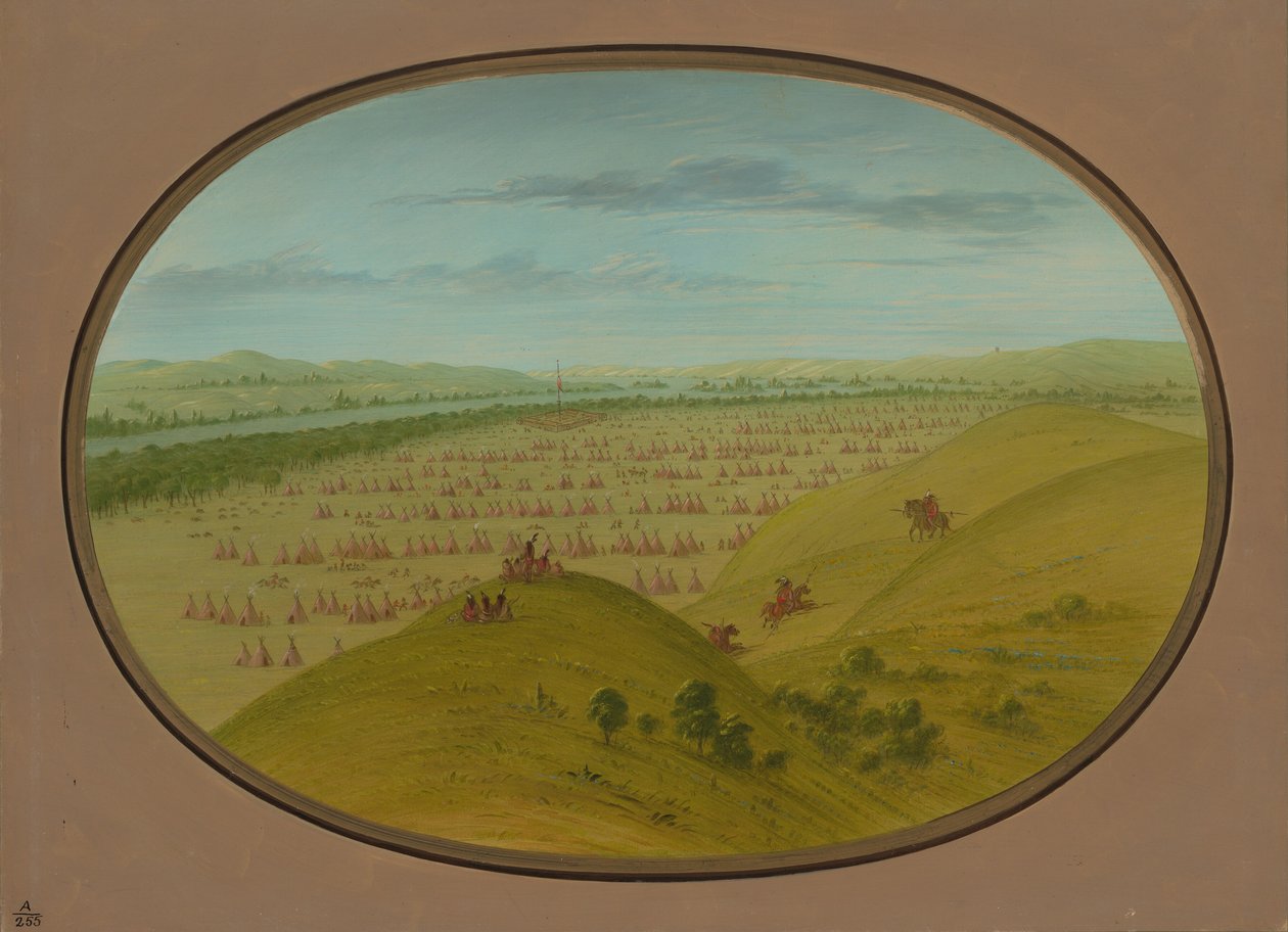 Fort Pierre, 18611869. af George Catlin