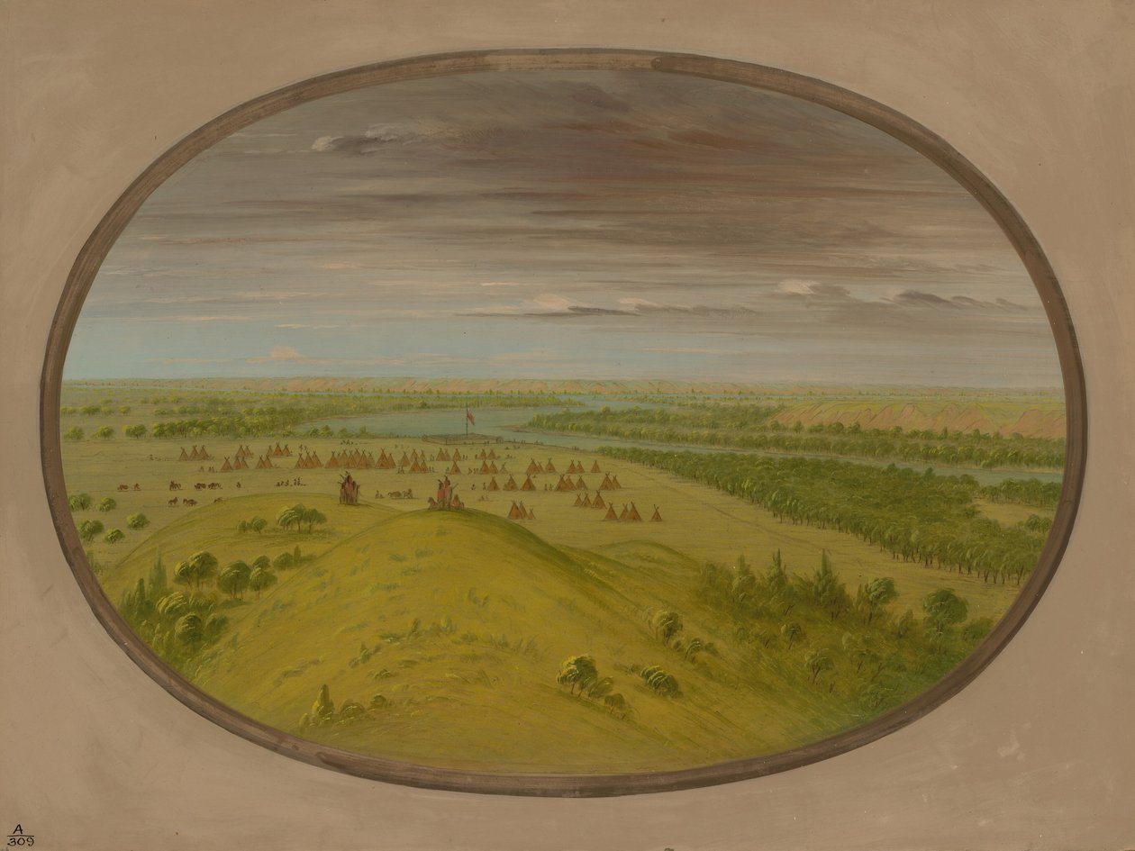 Fort Union, 18611869. af George Catlin