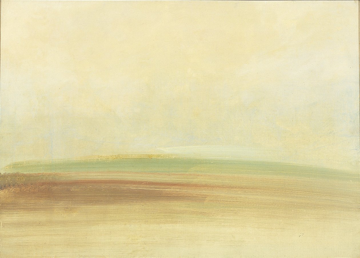 Landskabsbaggrund, 1846-1848. af George Catlin