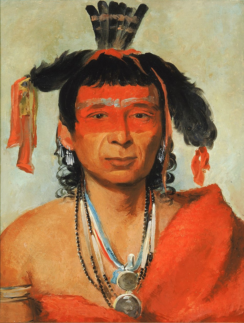 Másh-kee-wet, en stor dandy af George Catlin
