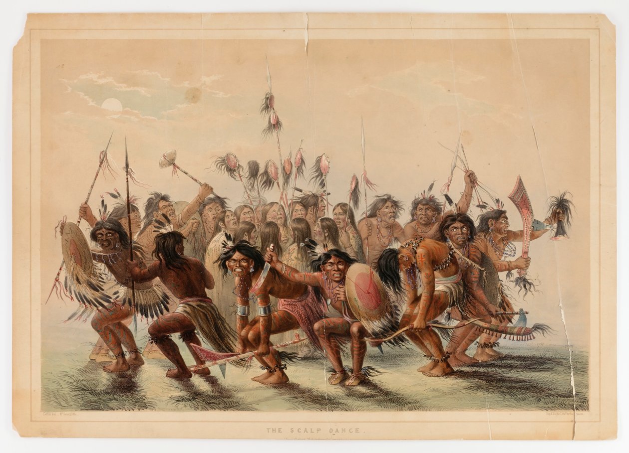 Dansen om hovedbunden af George Catlin