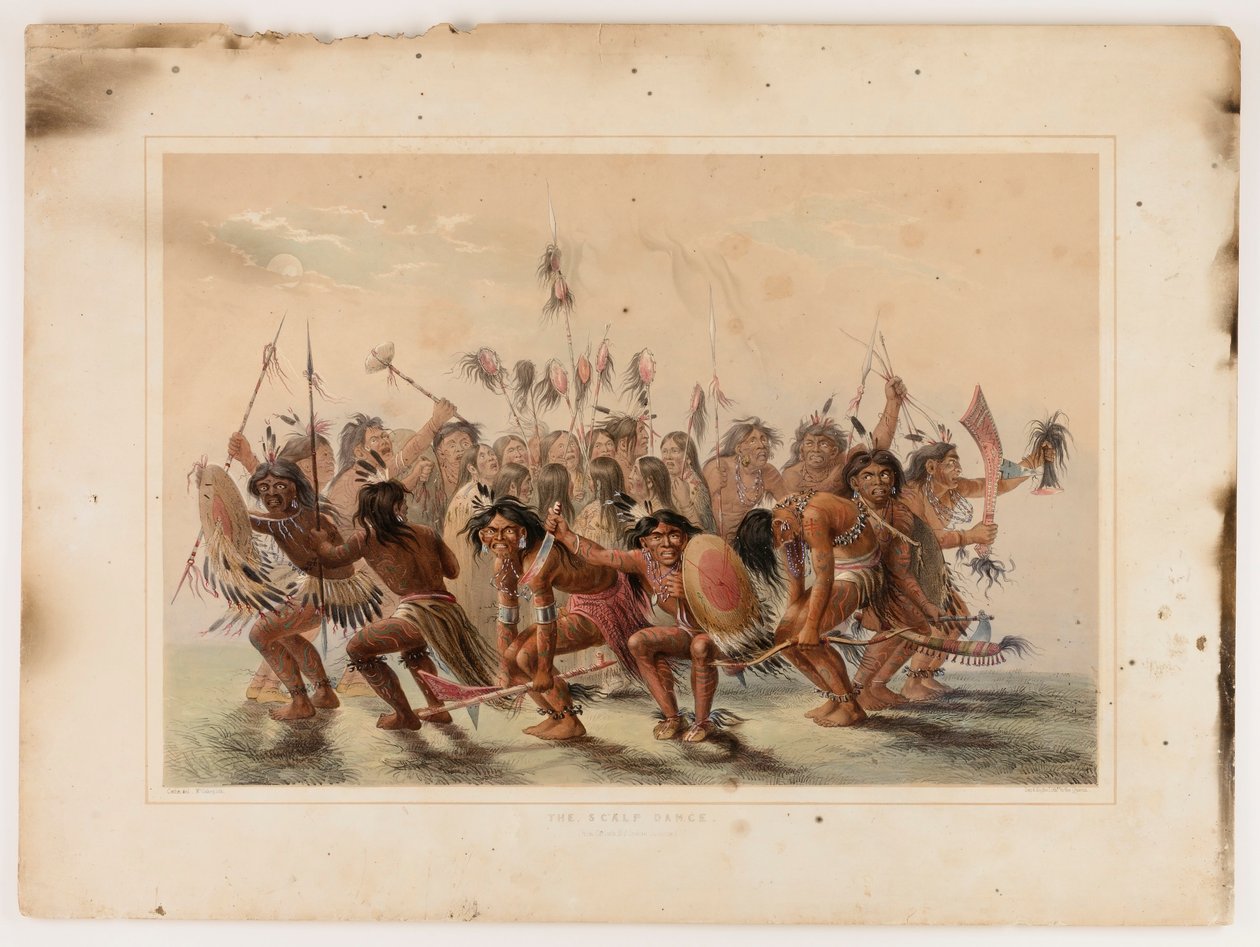 Dansen om hovedbunden af George Catlin