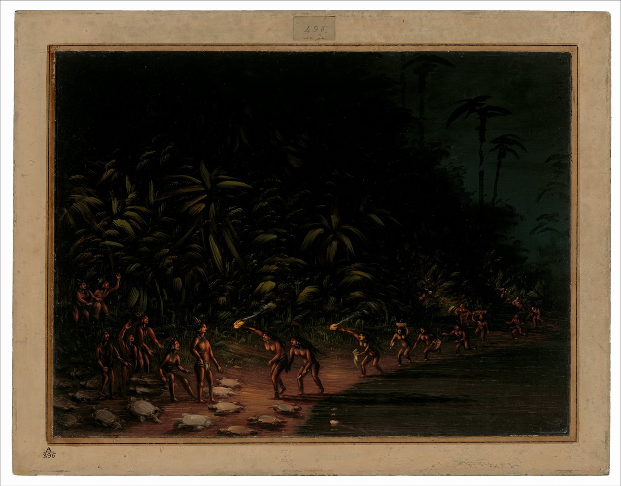 Skildpaddejagt, 18541869. af George Catlin