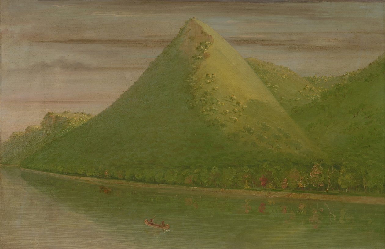 Udsigt over geddens telt, 18611869. af George Catlin