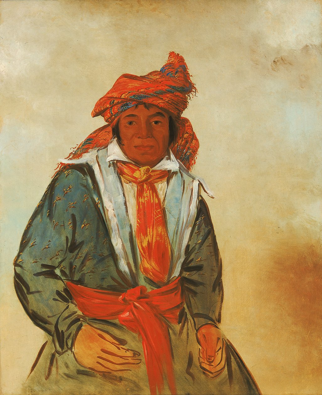 Wat-al-le-go, til modige, af George Catlin