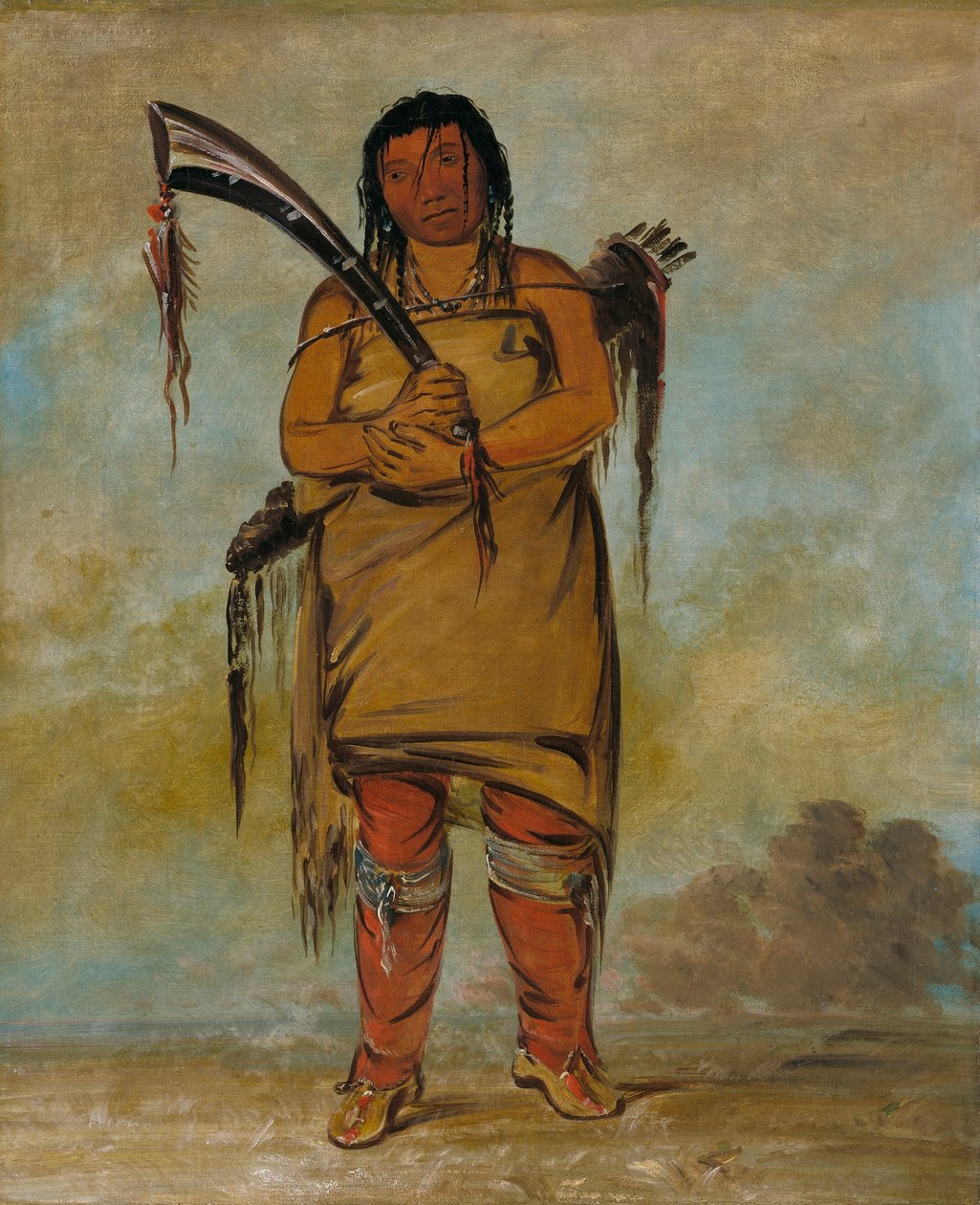 Wáh-chees, en modig af George Catlin