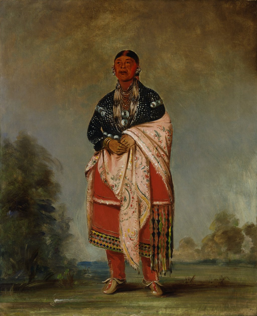 Kone til Kee-o-kúk af George Catlin