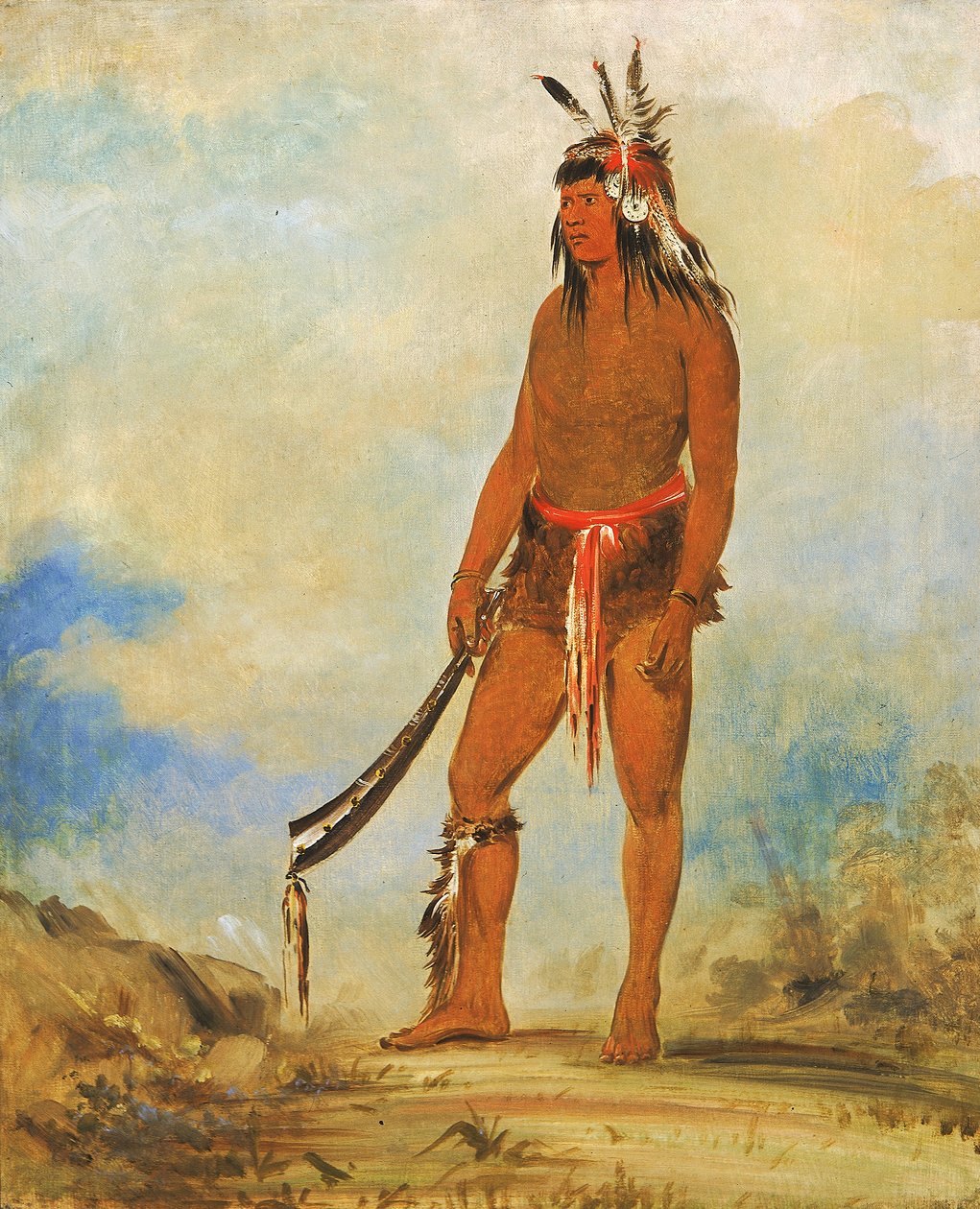 Won-de-tów-a, Vidunderet, 1835. af George Catlin