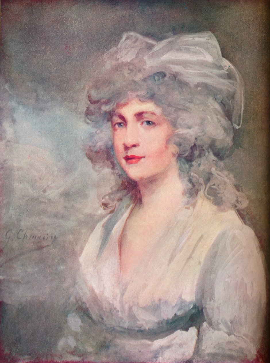 Frøken ODwyer, c1799 af George Chinnery