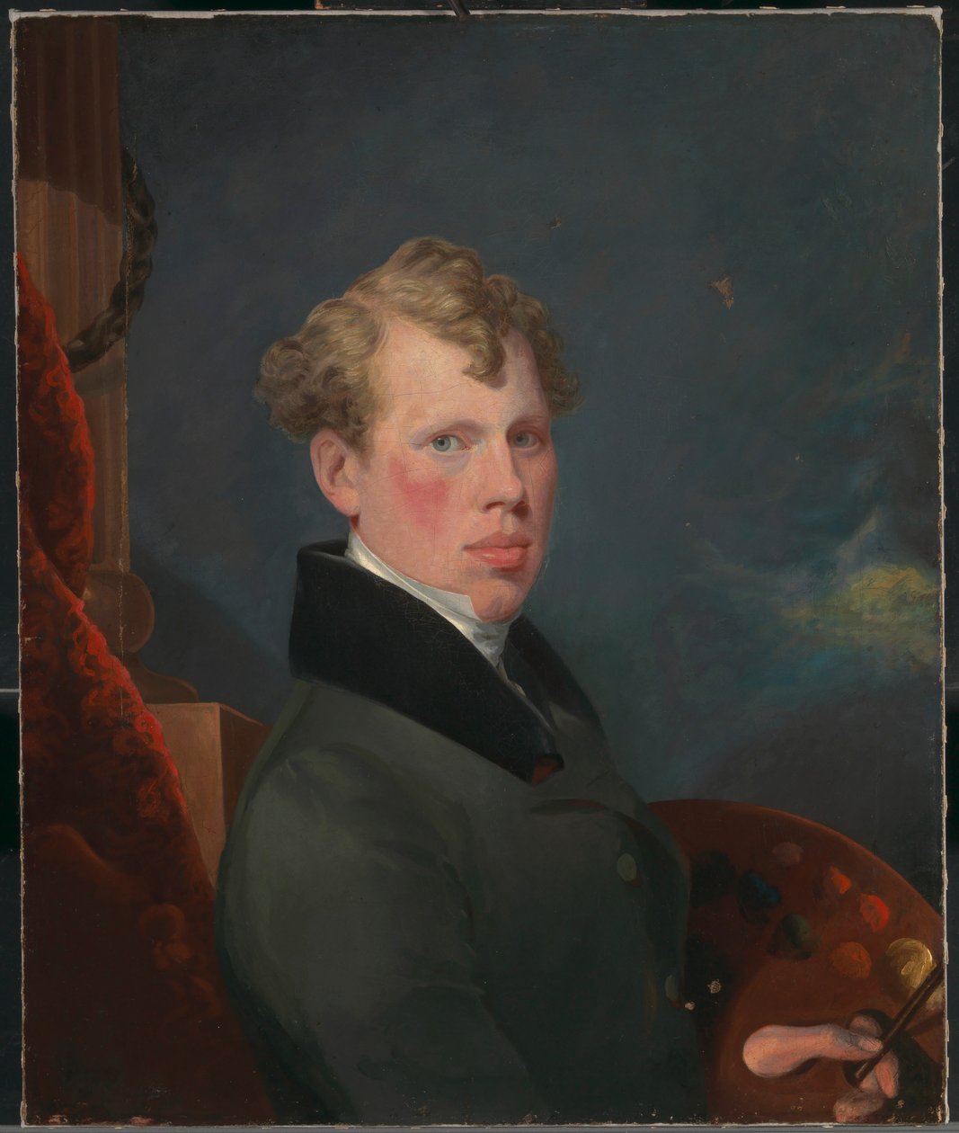 Selvportræt af George Chinnery