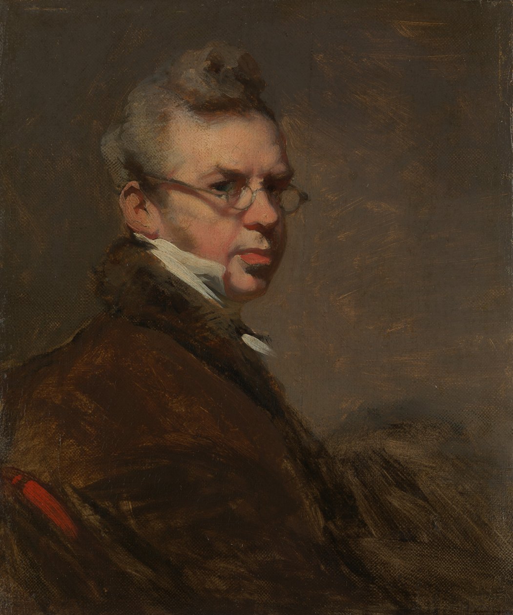 Selvportræt, 1825-28. af George Chinnery