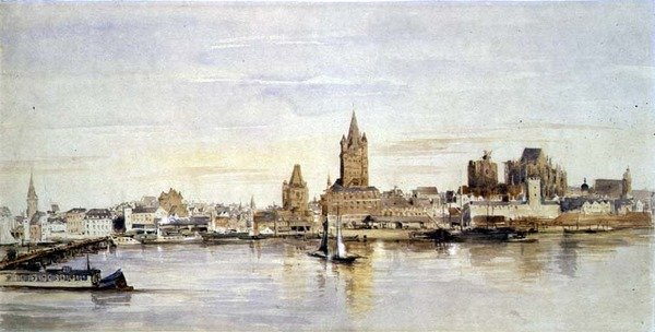 Oostende af George Clarkson Stanfield