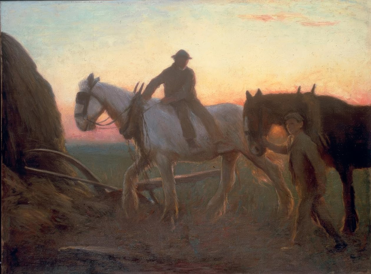 Hjemad af George Clausen