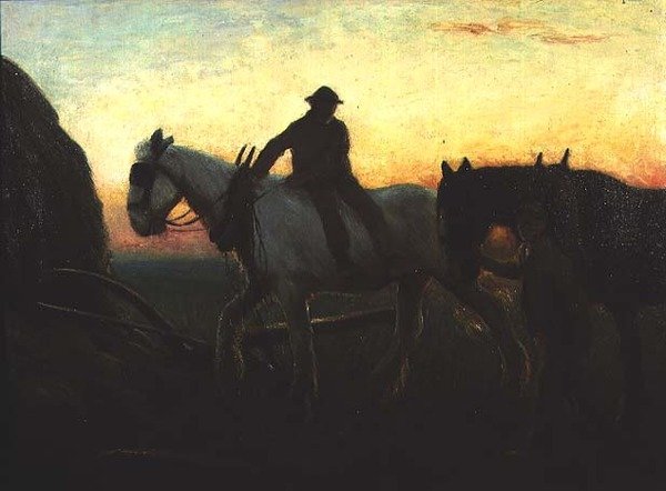 Hjemad af George Clausen
