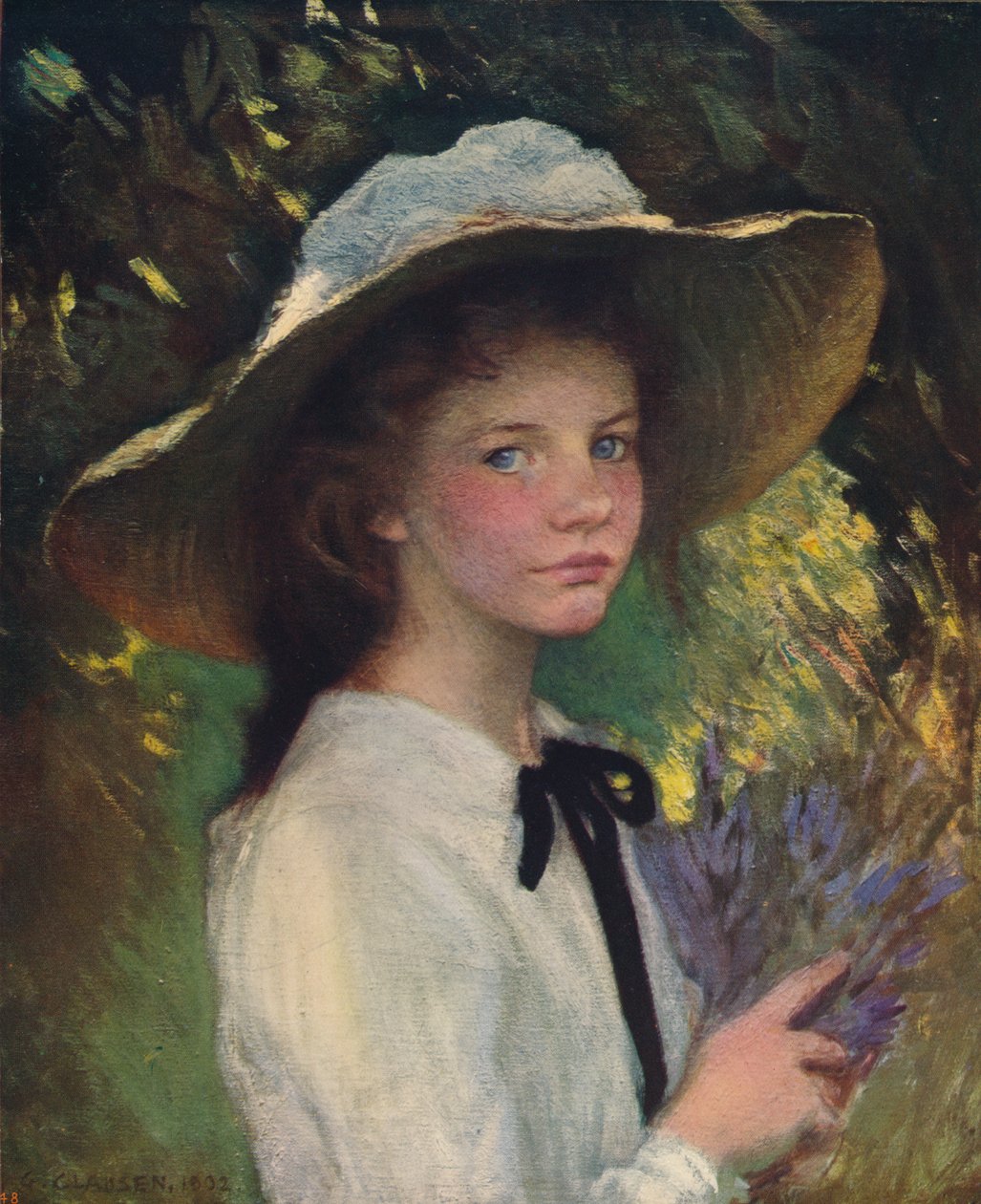 Kitty, c1915 af George Clausen