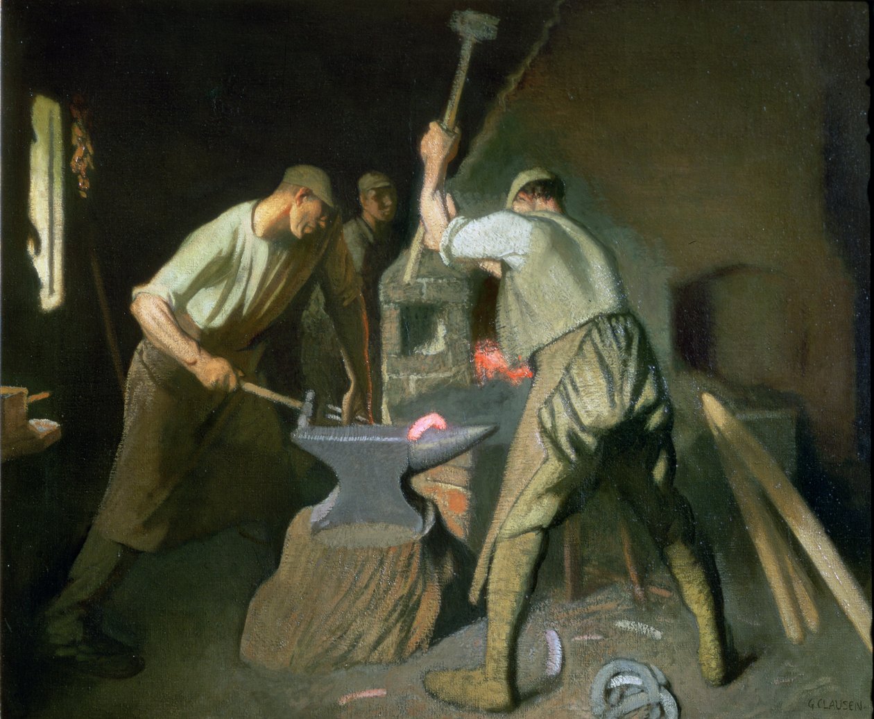 Vores smed af George Clausen