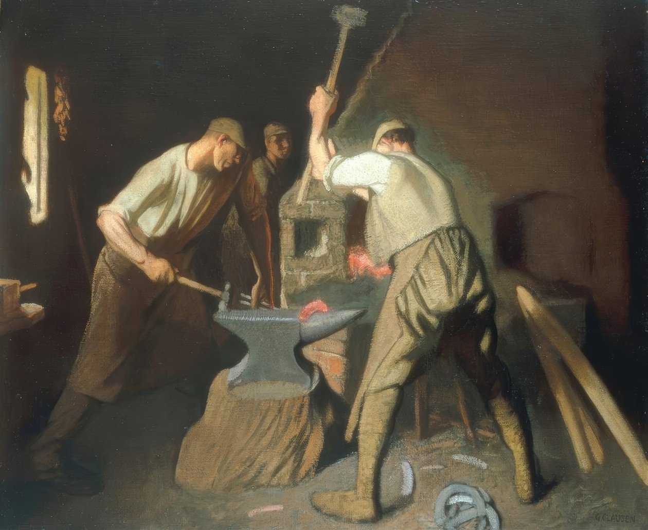 Vores smed af George Clausen