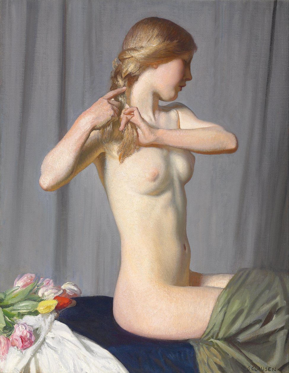 Primavera af George Clausen