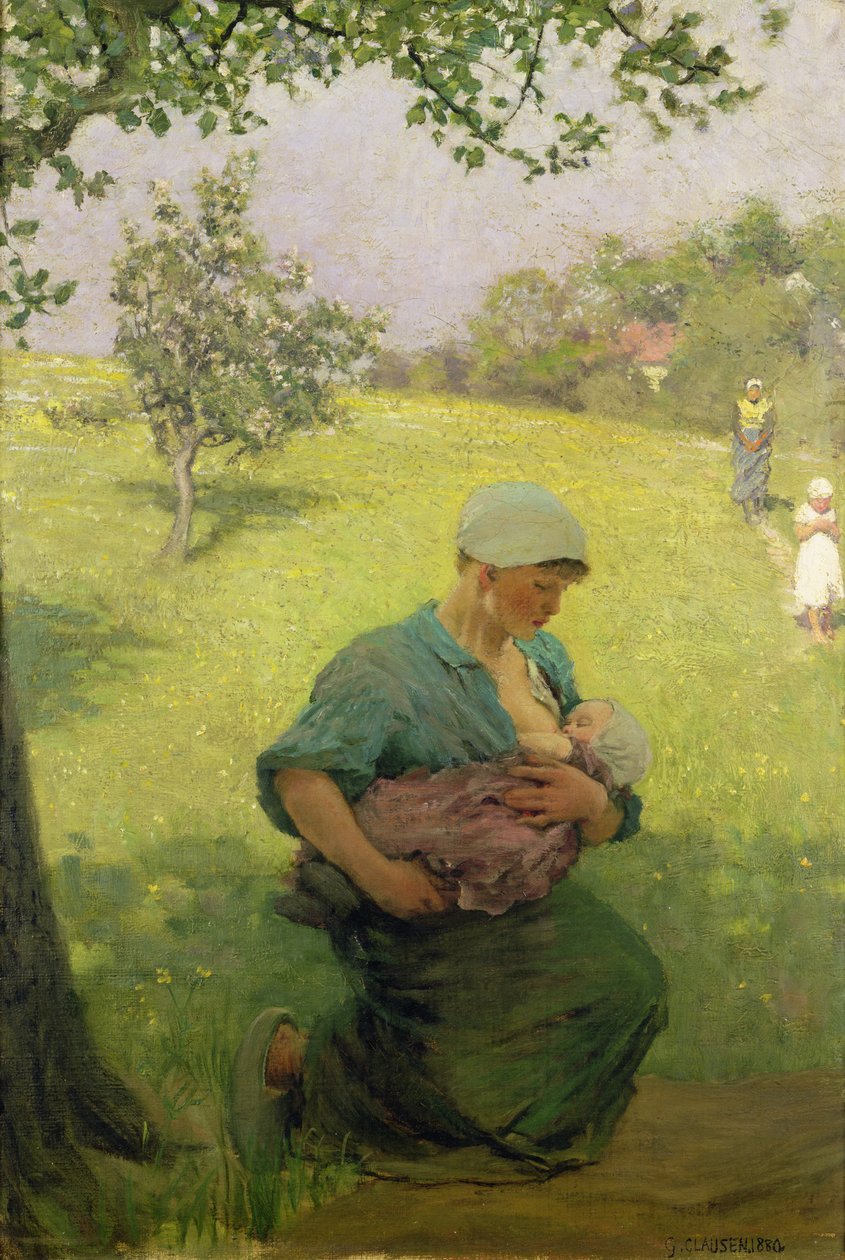 Forår af George Clausen