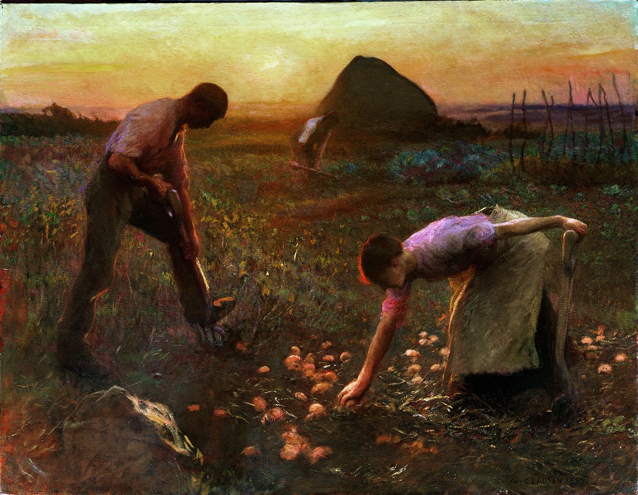 Kolonihaven af George Clausen