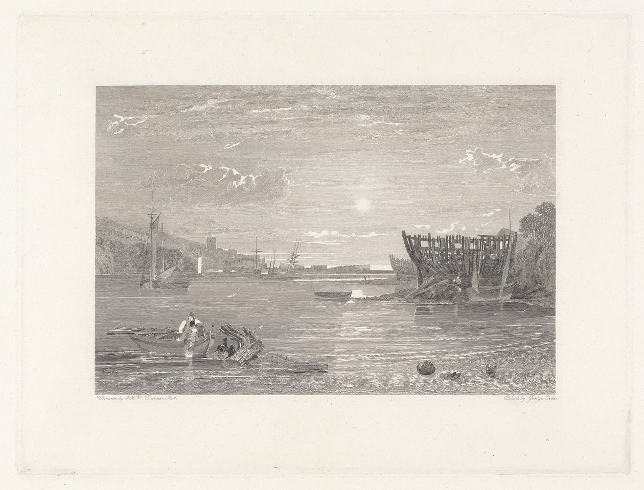 Teignmouth, Devon af George Cooke