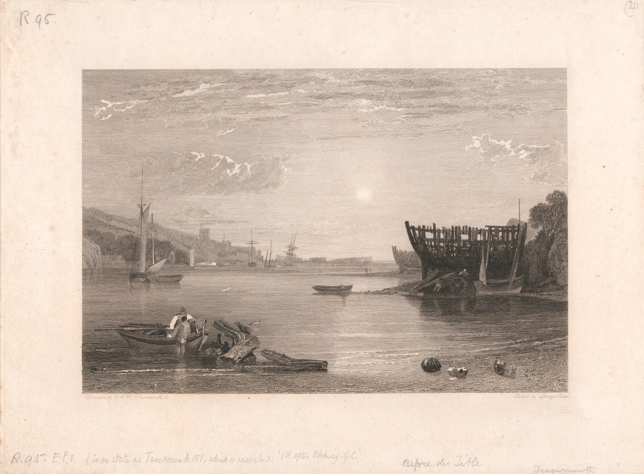 Teignmouth, Devon af George Cooke