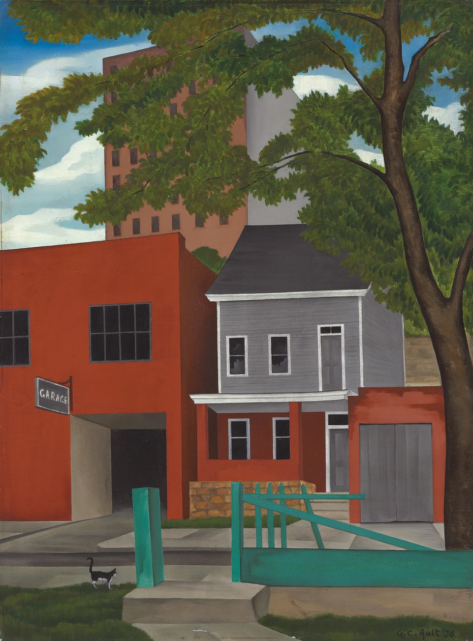 Efterår i Bronx af George Copeland Ault