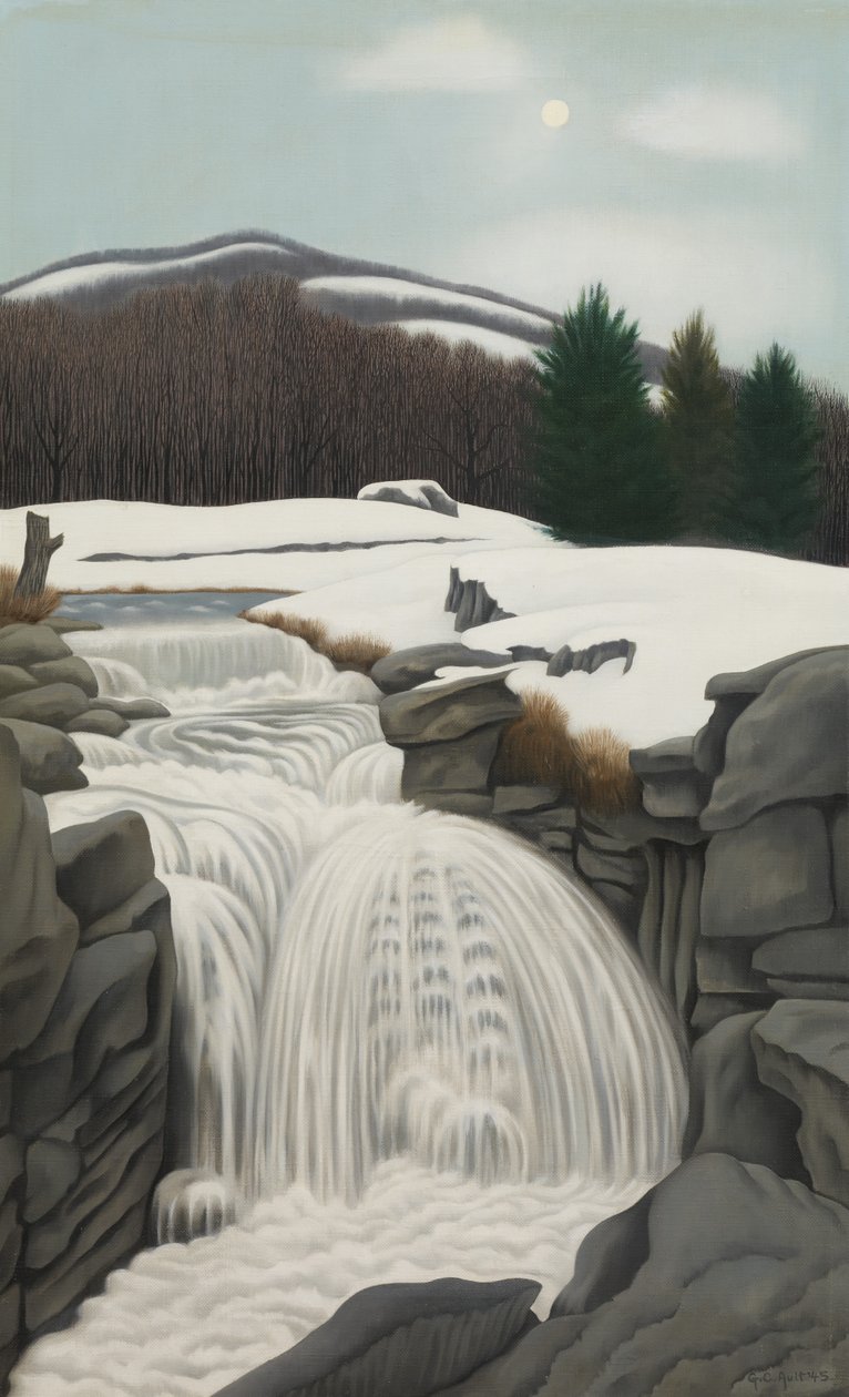 Bæk i bjergene af George Copeland Ault