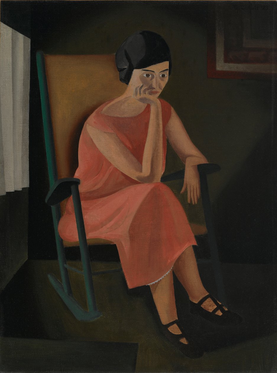 Frøken Whiting af George Copeland Ault