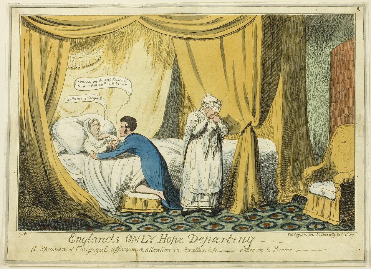 Englands eneste håb er på vej væk af George Cruikshank