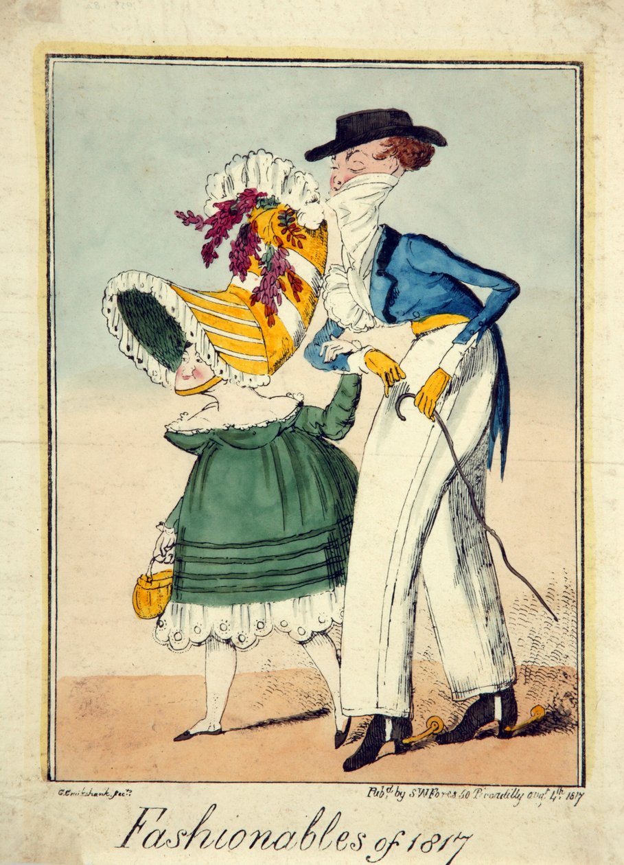 Moderigtigt fra 1817 af George Cruikshank