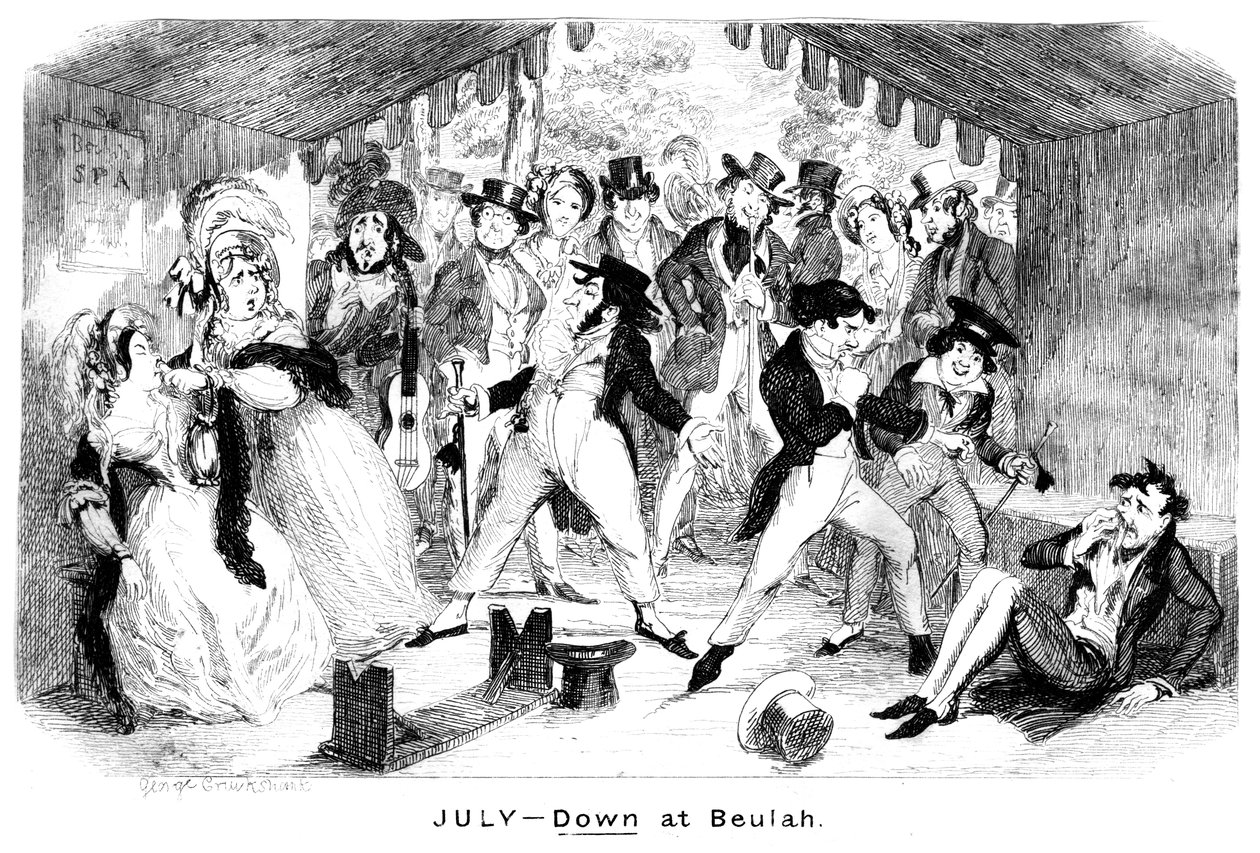 juli - Nede ved Beulah, c1840