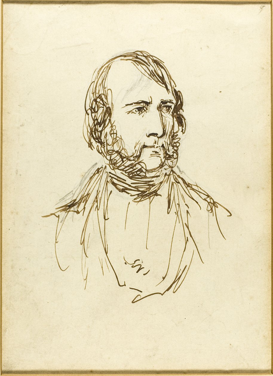 Selvportræt af George Cruikshank