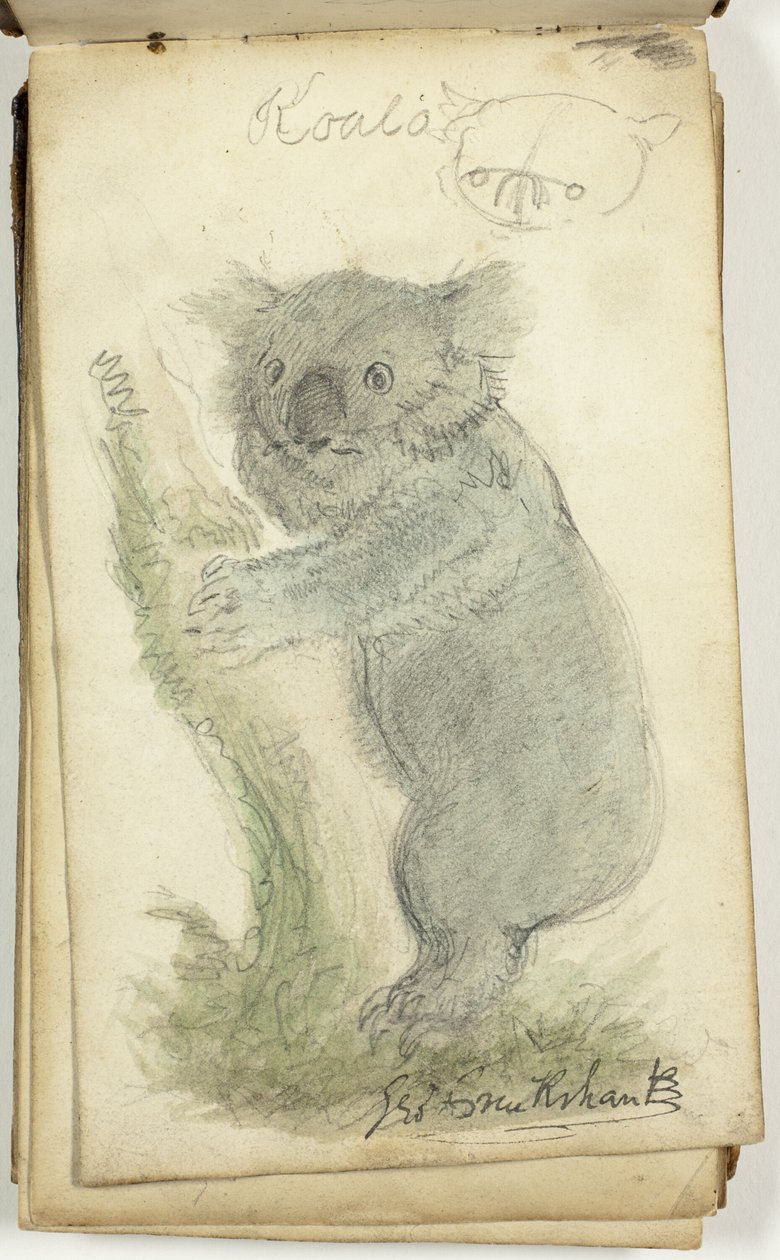 Skitsebog af George Cruikshank