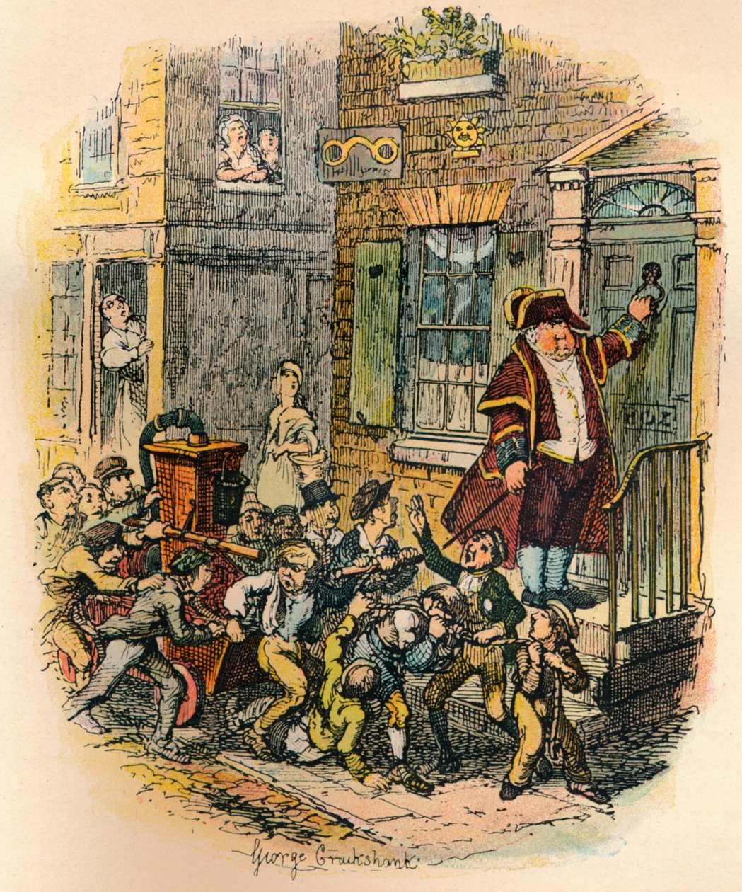 Sognemaskinen, c1900 af George Cruikshank