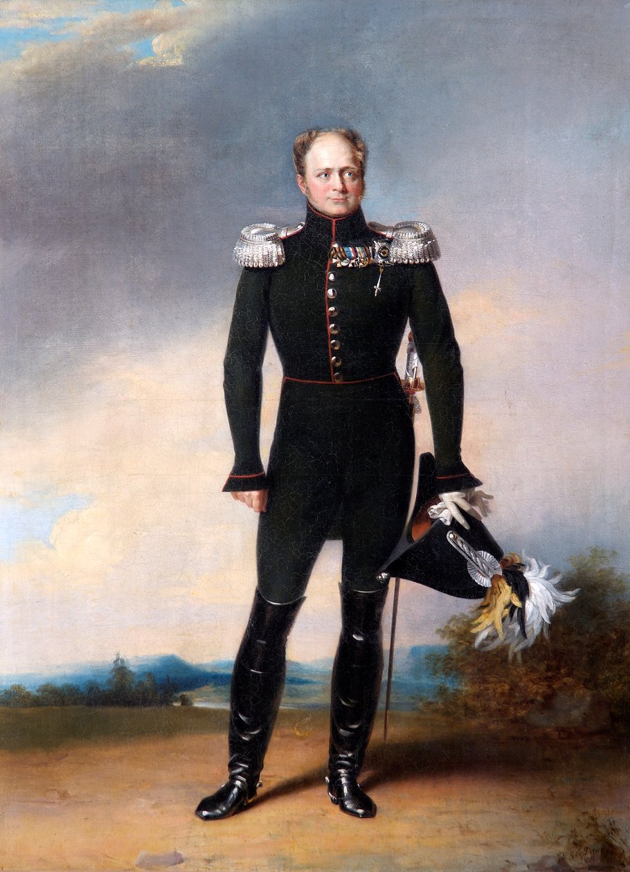 Alexander I, kejser af Rusland af George Dawe