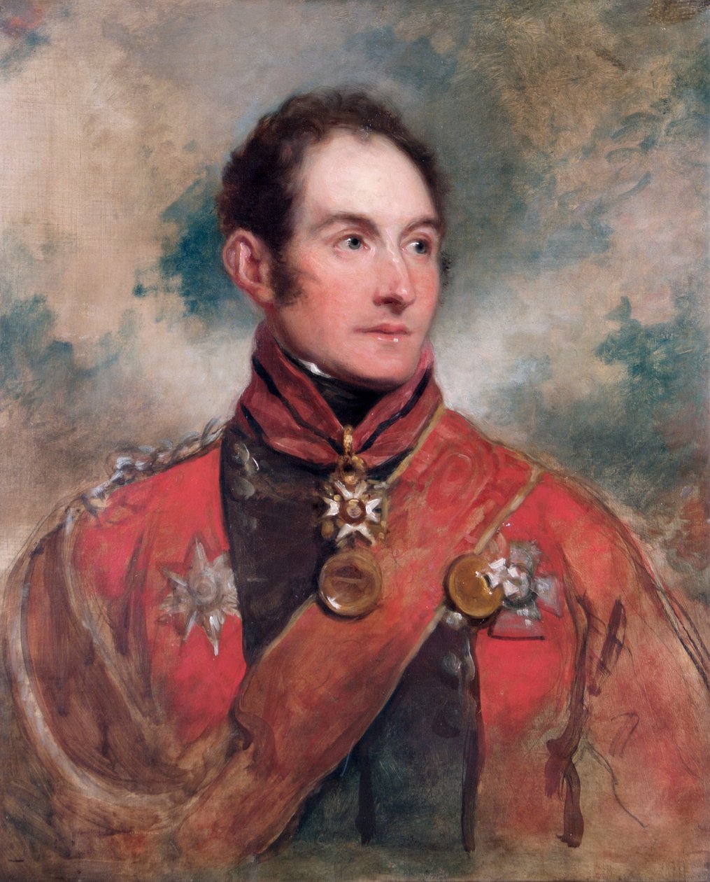 Generalløjtnant Sir Edward Barnes G.C.B. af George Dawe