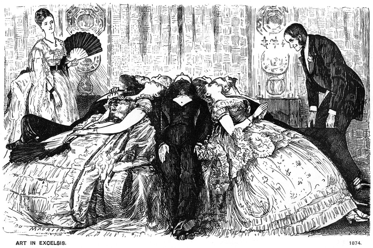 Kunst i Excelsis, 1874 1891. af George du Maurier