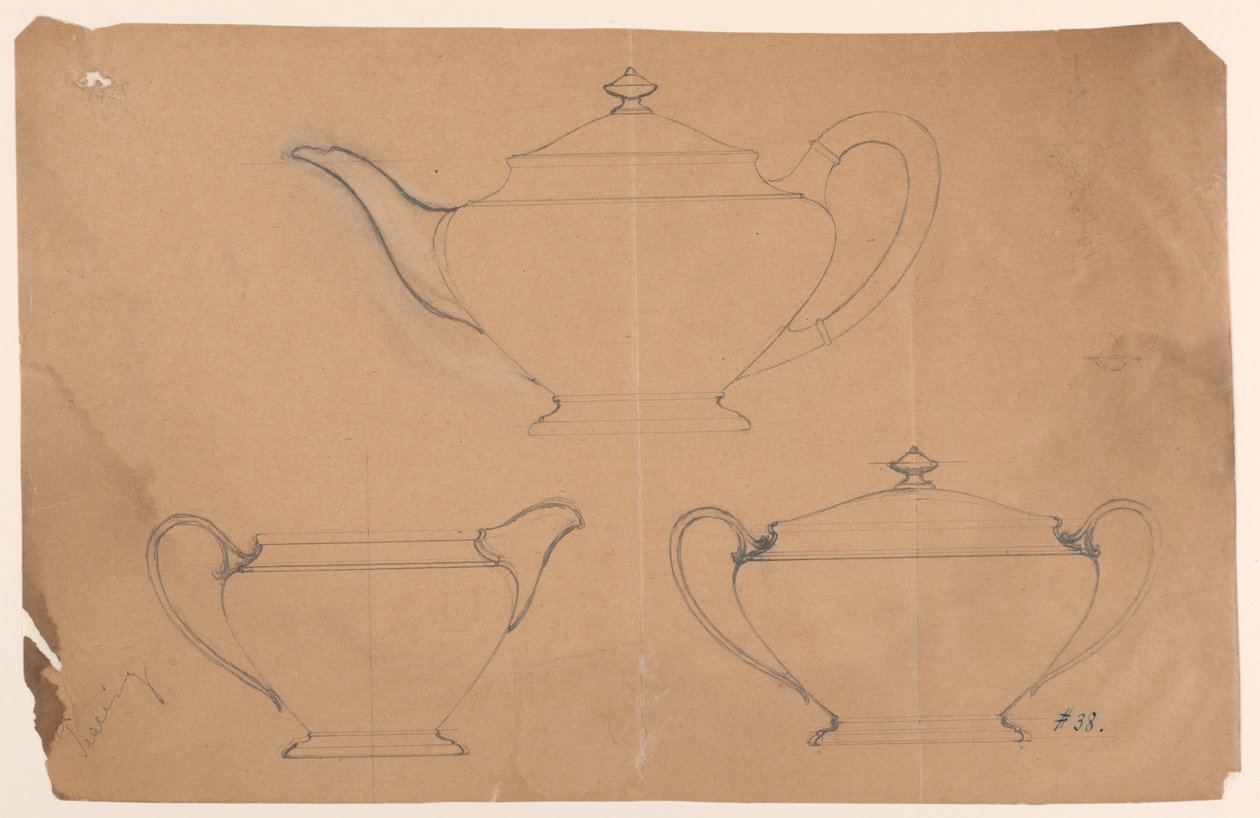 Tegning af George E Germer