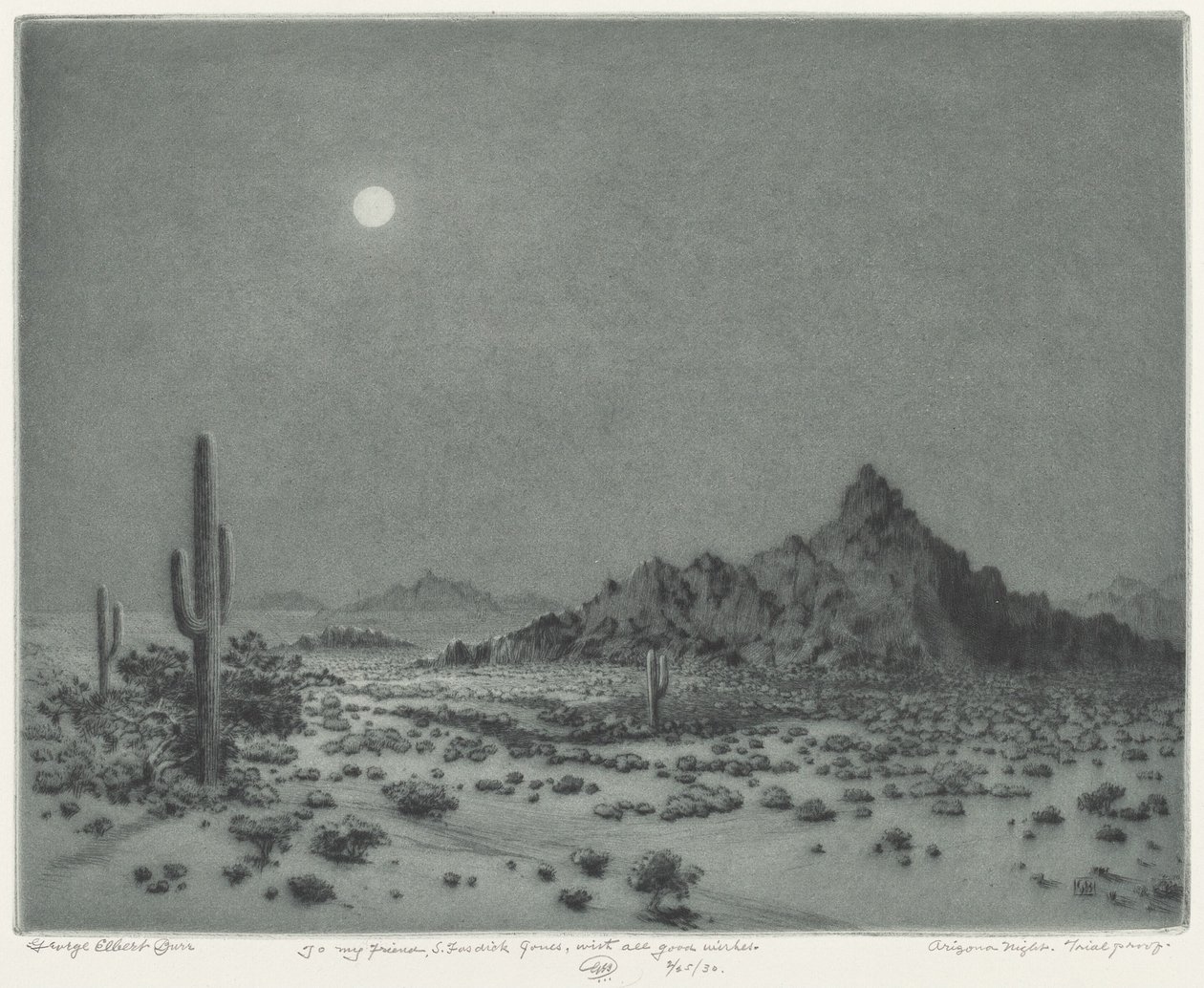 Arizona nat af George Elbert Burr