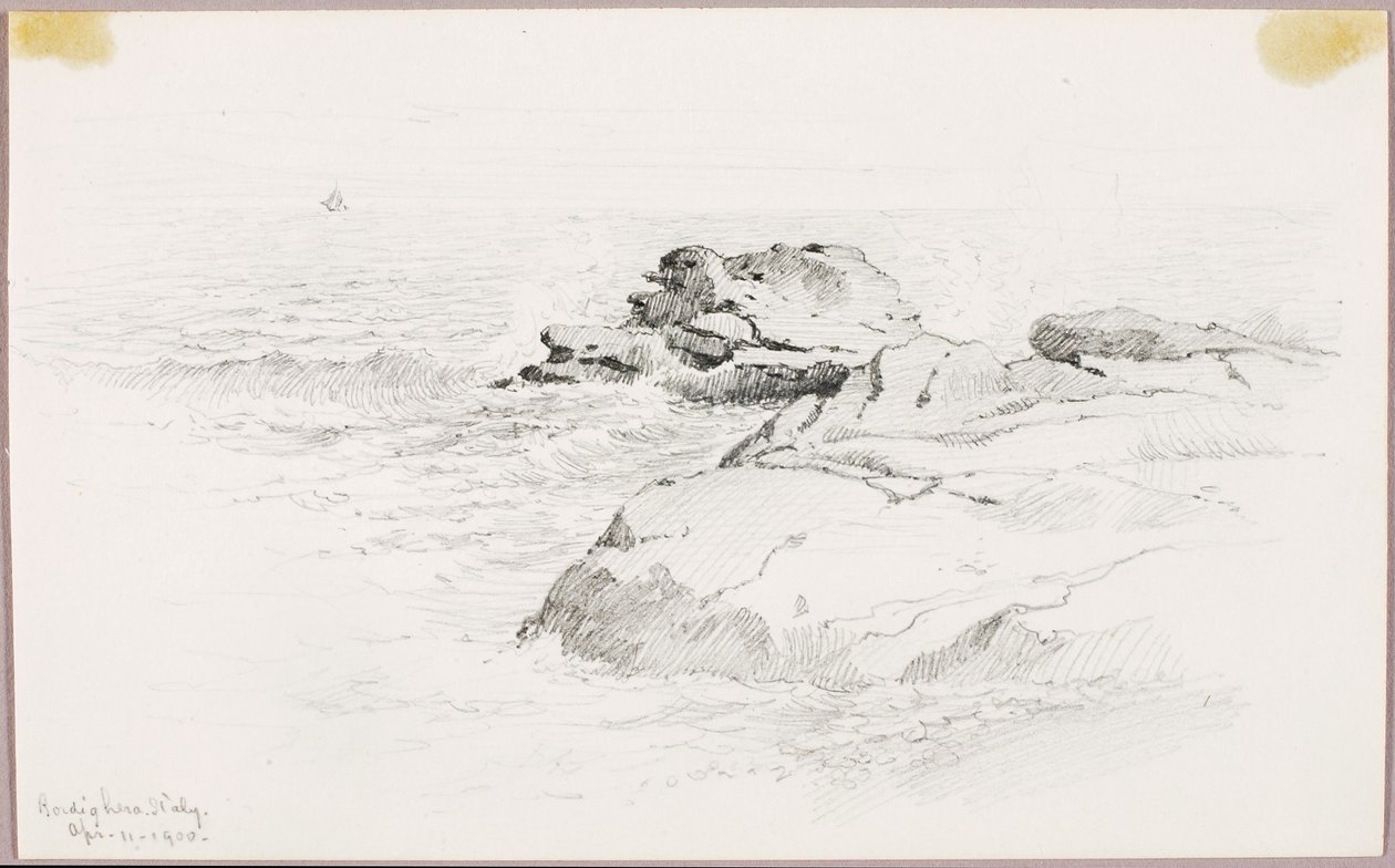 Bordighera, Italien af George Elbert Burr