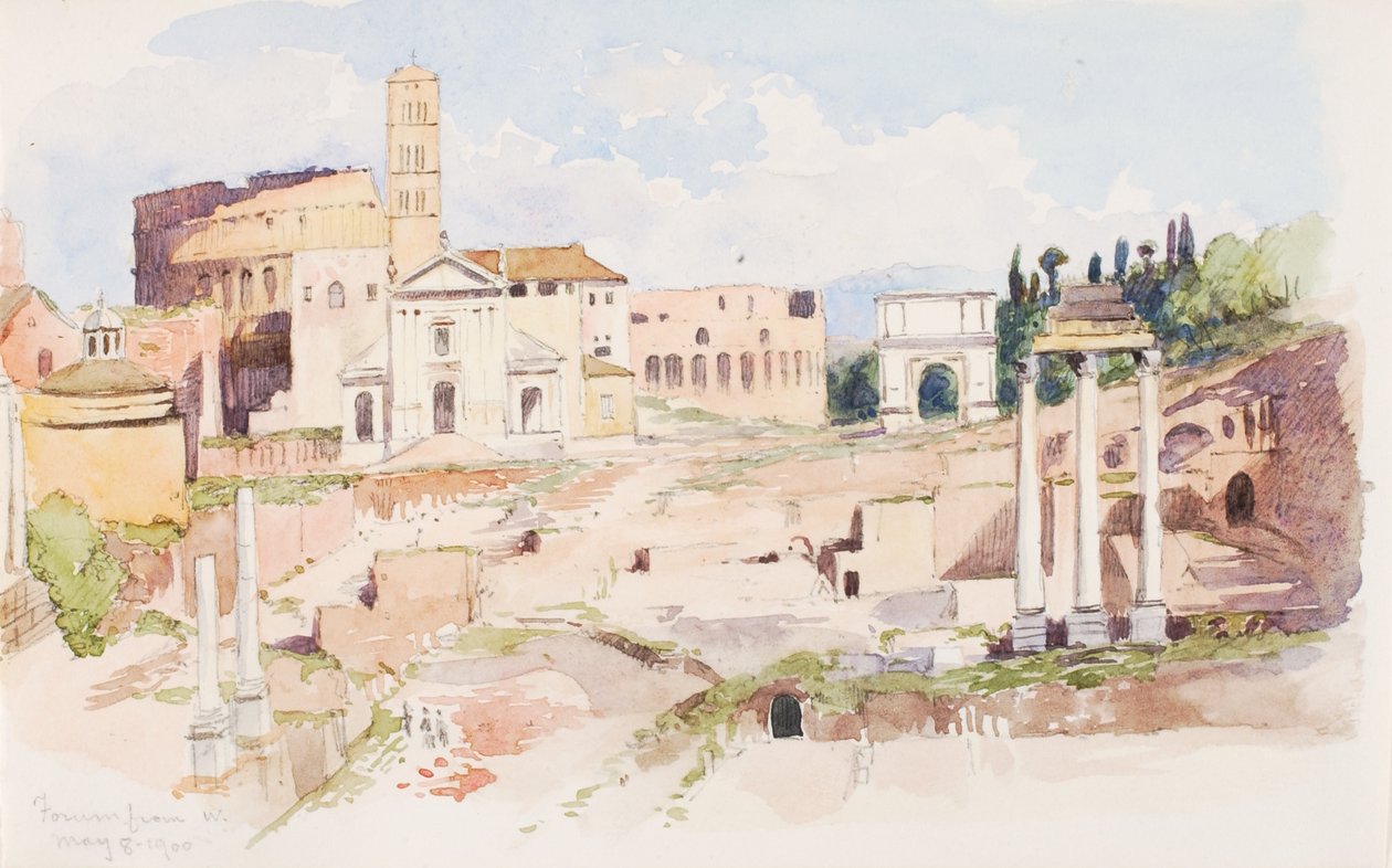 Forum fra W., 1900. af George Elbert Burr