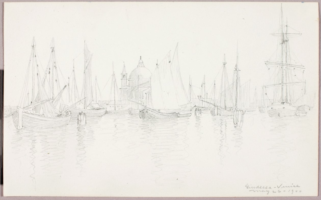 Giudecca--Venedig af George Elbert Burr
