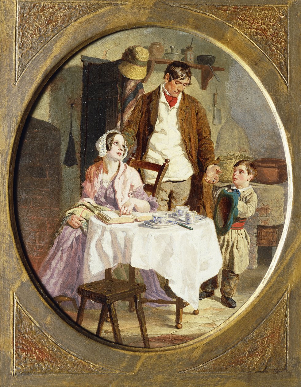 Familiekonti, af George Elgar Hicks
